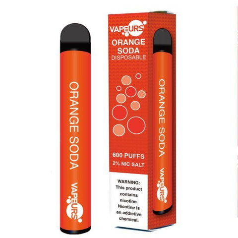 VAPEURS 600 Disposable Vape Pod (Box of 10) -Vape Puff Disposable