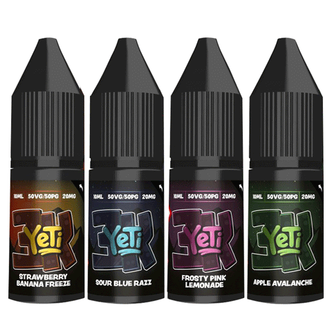 Yeti 3K Bar Salt Nic Salt 10ml E-Liquids Pack of 10 -Vape Puff Disposable