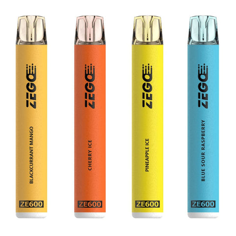 Zego ZE 600 Disposable Pod Vape Device – Box of 10 -Vape Puff Disposable